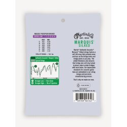 C.F. Martin MA535S Acoustic Marquis� Silked Custom Light (.011 - .052) 92/8 Phosphor Bronze